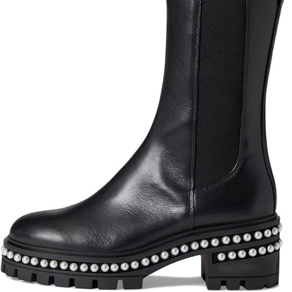 Stuart Weitzman Soho Pearl Chelsea Bootie 5 b - Picture 1 of 13